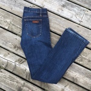 Joe's Jeans Women's Boot Cut in Dark Blue